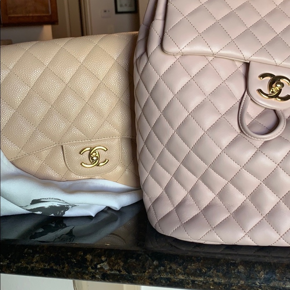 Chanel urban spirit light pink backpack - Picture 8 of 8